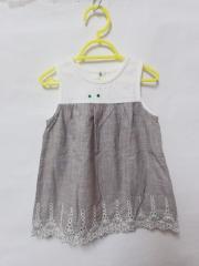 HAKKA KIDS、90cm、ワンピース、綿、女の子用