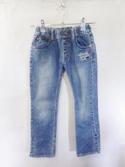 mikihouse DOUBLE.B、120cm、ジーンズ、綿・ポリウレタン、男の子用