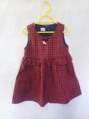 ★familiar、100cm、ワンピース、綿、女の子用