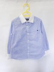 green label relaxing、120cm、シャツ、綿、女の子用