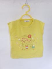 familiar、90cm、Ｔシャツ、綿、女の子用