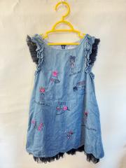 mezzo piano、120cm、ワンピース、綿、女の子用