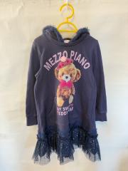 mezzo piano、120cm、ワンピース、綿、女の子用
