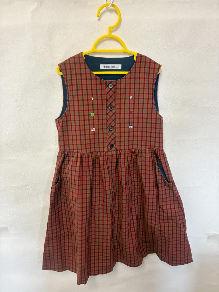 familiar 定番ワンピース　130cm familiar ワンピース 130cm ファミール｜familiarの子供服の古着通販