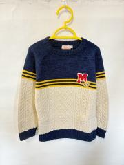 ★mikihouse、120cm、セーター、毛・アクリル、男の子用