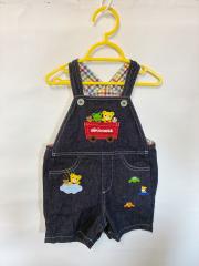mikihouse、90cm、オーバーオール、綿、男の子用