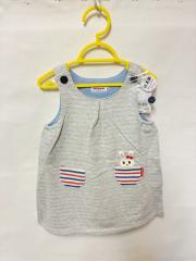 mikihouse、90cm、ジャンパースカート、綿、女の子用