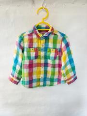 mikihouse、90cm、シャツ、綿、男の子用