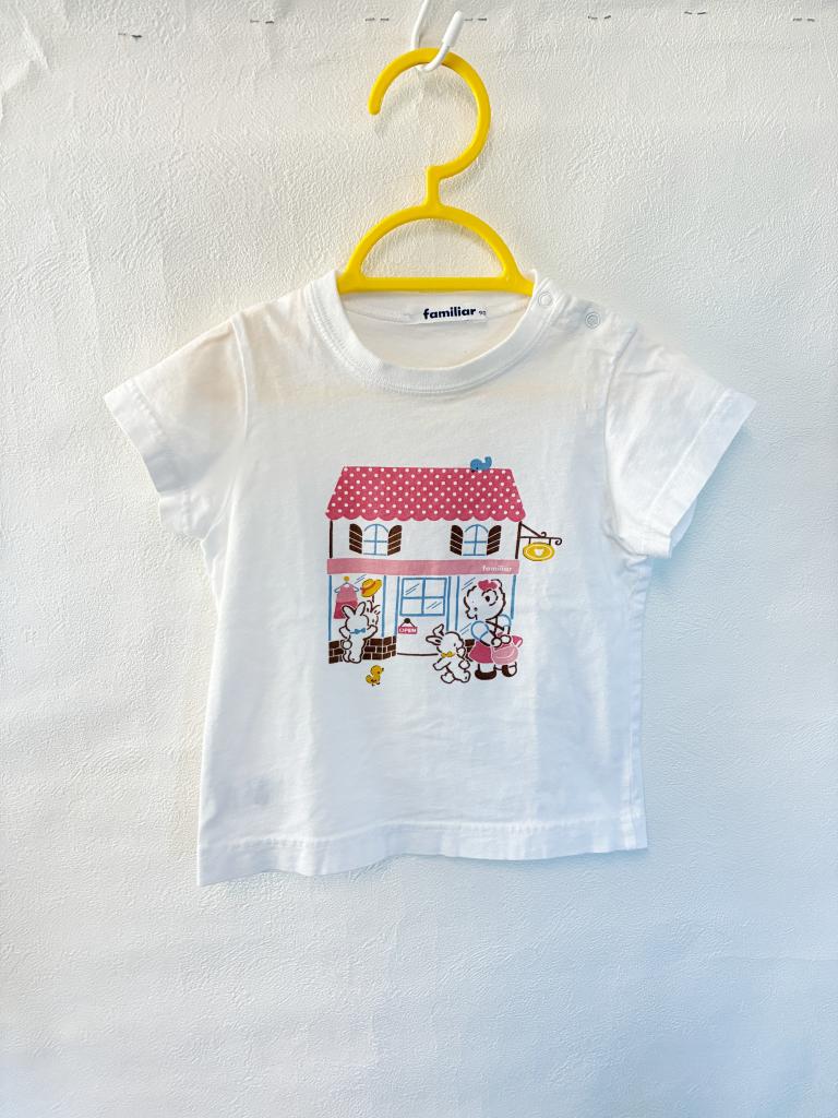 【新品未使用】familiar 90cm Tシャツ familiar Tシャツ 90cm ファミール｜familiarの子供服の古着通販