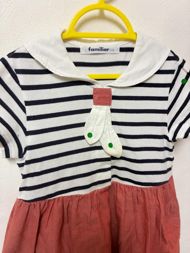 familiar ワンピース 110cm ファミール｜familiarの子供服の古着通販