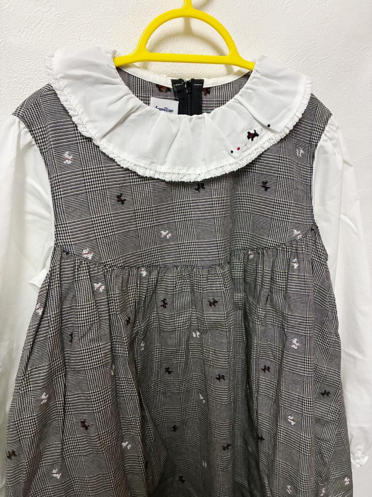 familiar ワンピース サイズ130cm familiar ワンピース 130cm ファミール｜familiarの子供服の古着通販