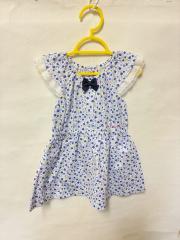 ★mikihouse、90cm、ワンピース、綿、女の子用