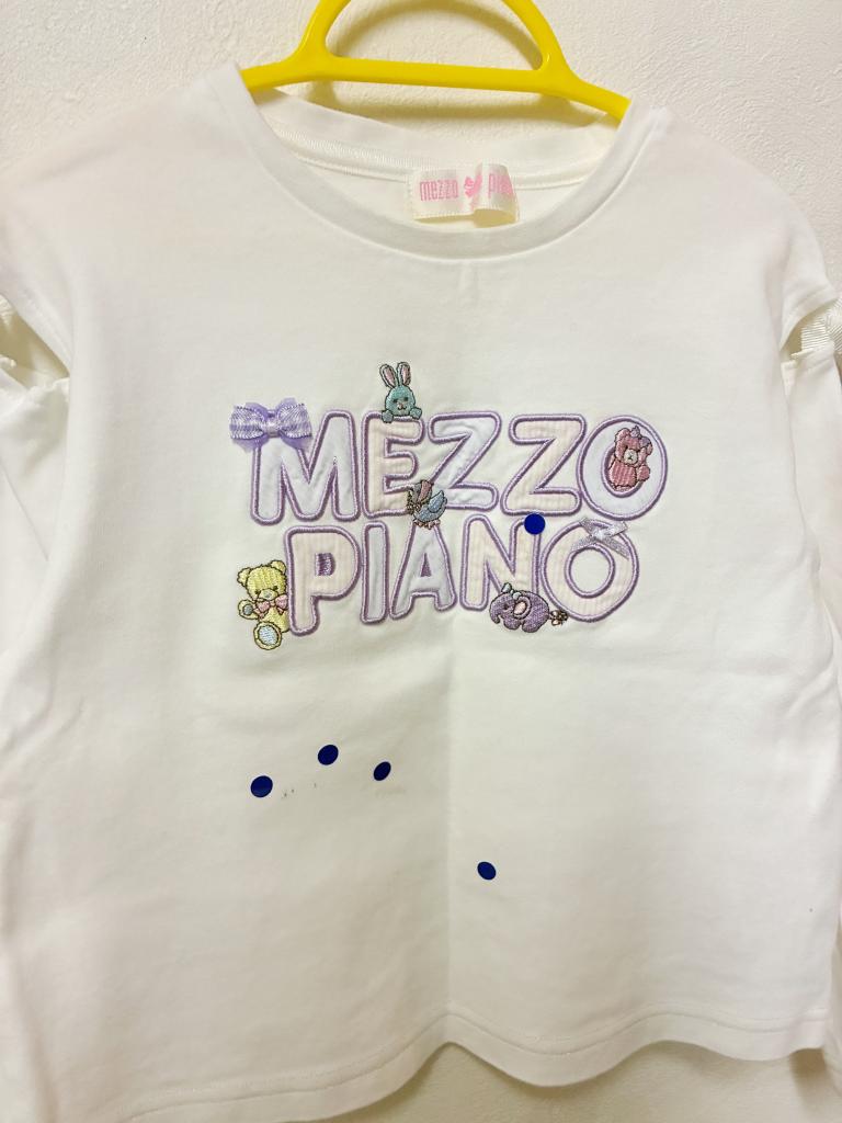 mezzo piano Tシャツ 120cm ファミール｜mezzo pianoの子供服の古着