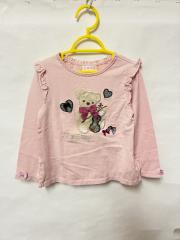 mezzo piano、120cm、Tシャツ、綿、女の子用