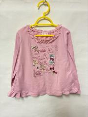 mezzo piano、130cm、Tシャツ、綿、女の子用