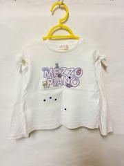 mezzo piano、120cm、Tシャツ、綿、女の子用