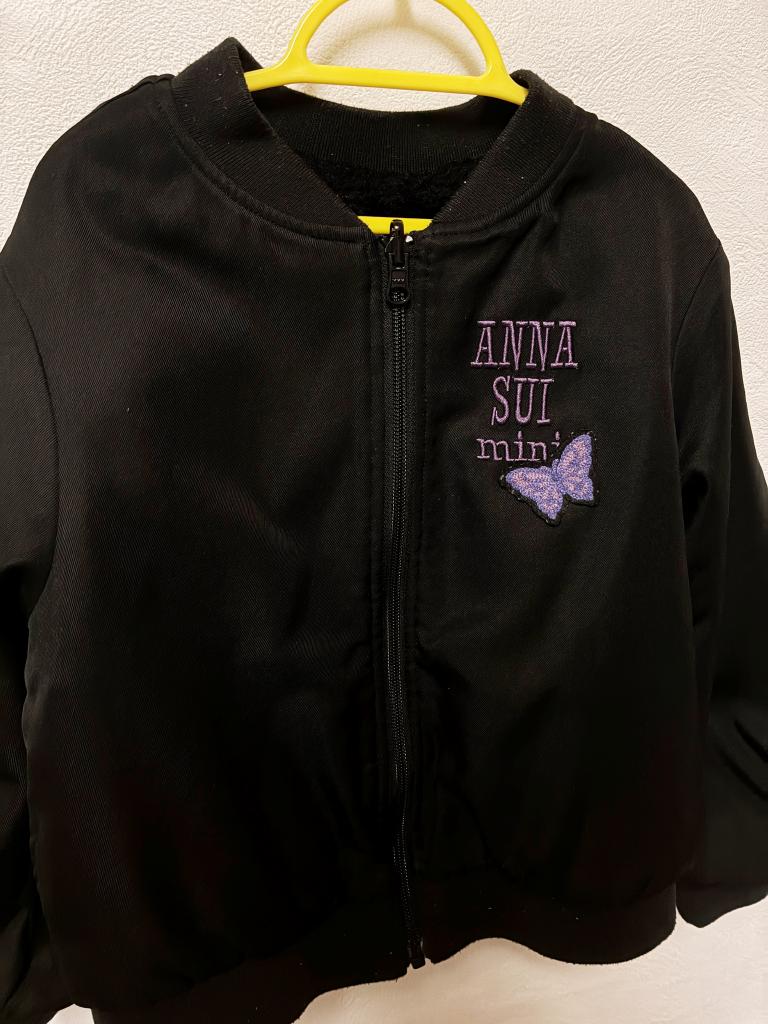 ANNA SUI MINI ブラックブルゾン　XL ANNA SUI Mini ブルゾン その他 ファミール｜ANNA SUI Miniの子供服の