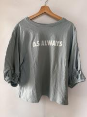 Samansa Mos2 blue、F（フリー）、Tシャツ
