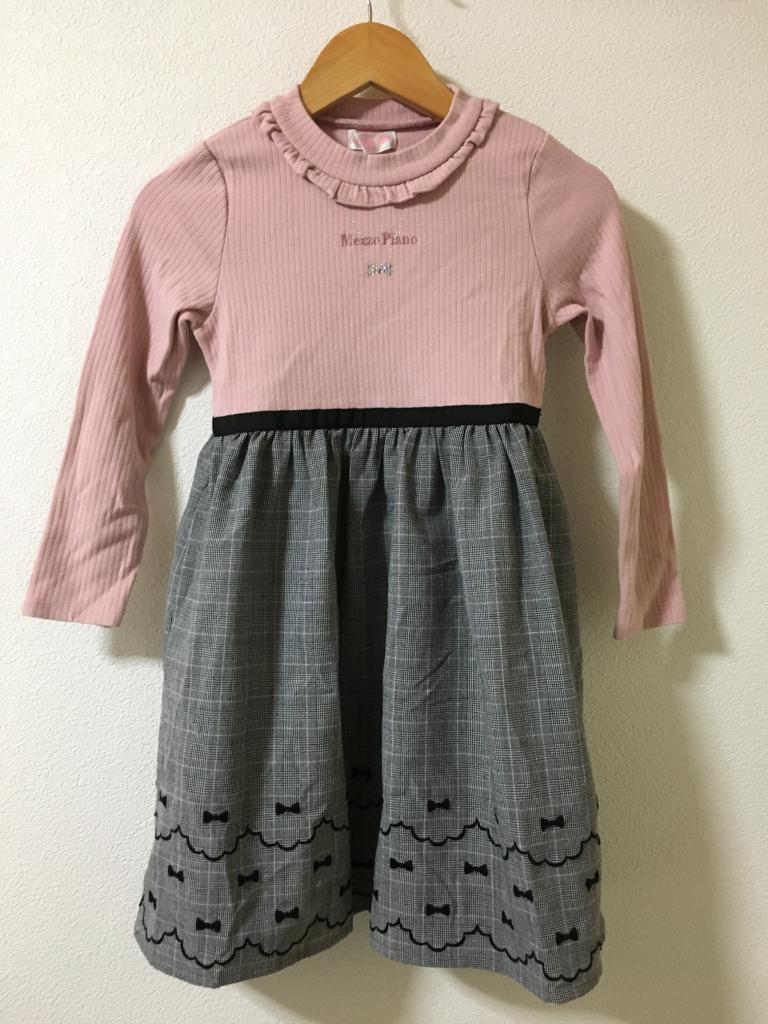 mezzo piano ワンピース（120cm） mezzo piano ワンピース 120cm ファインファイン｜mezzo pianoの子供服