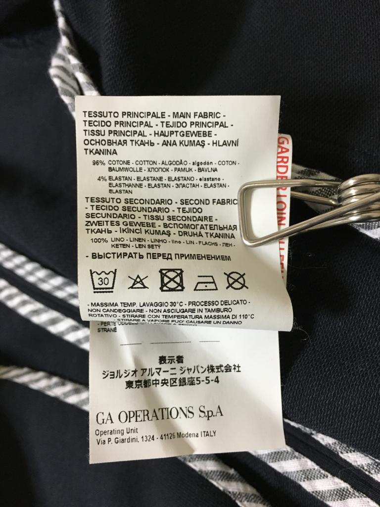 EMPORIO ARMANI ジャケット 90cm ファインファイン｜EMPORIO ARMANIの