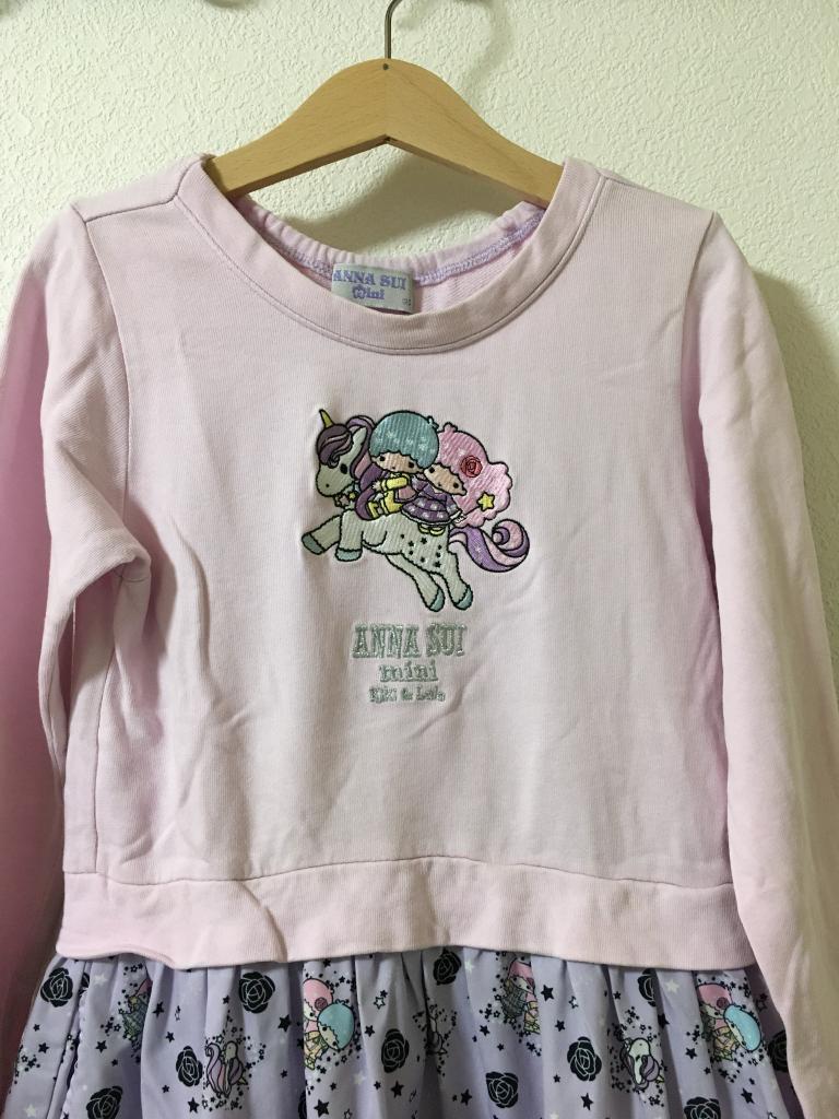 ANNA SUI Mini ワンピース 120cm ファインファイン｜ANNA SUI Miniの