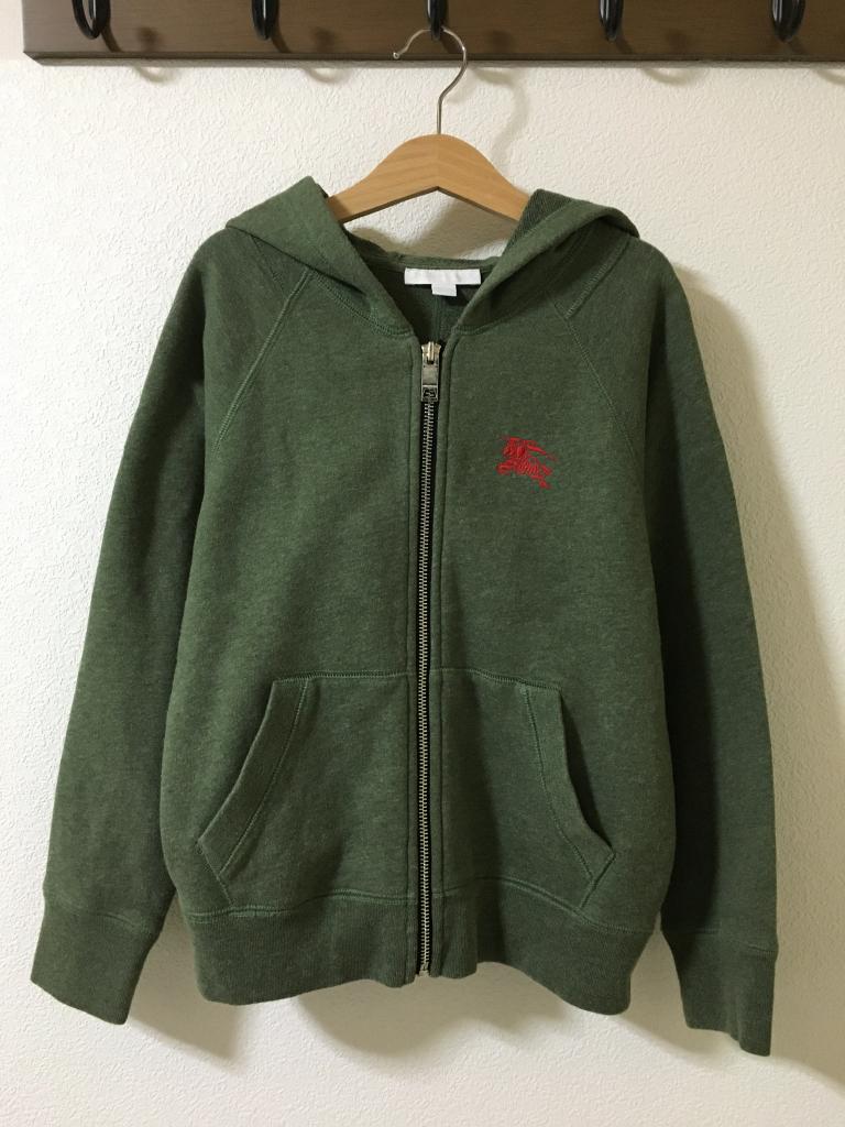 BURBERRY パーカー 130cm ファインファイン｜BURBERRYの子供服の古着