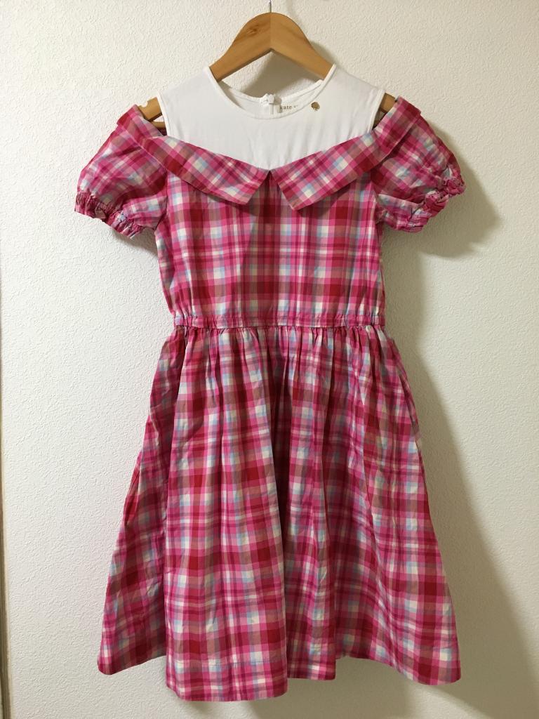 kate spade 140cm新品未使用ワンピース kate spade new york ワンピース 140cm ファインファイン｜kate spade