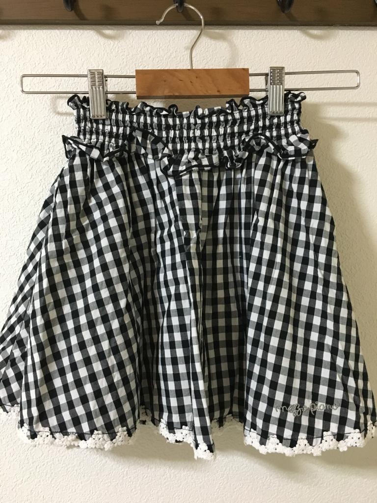 mezzo piano スカート 130cm ファインファイン｜mezzo pianoの子供服の