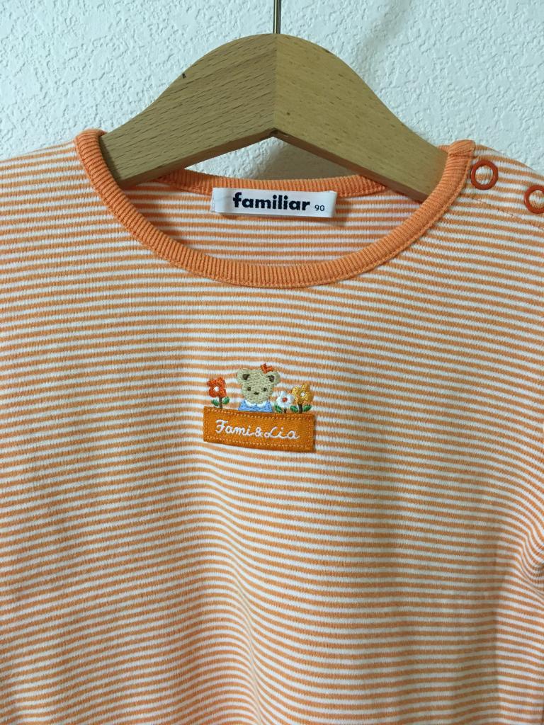 familiar カットソー 90cm ファインファイン｜familiarの子供服の古着