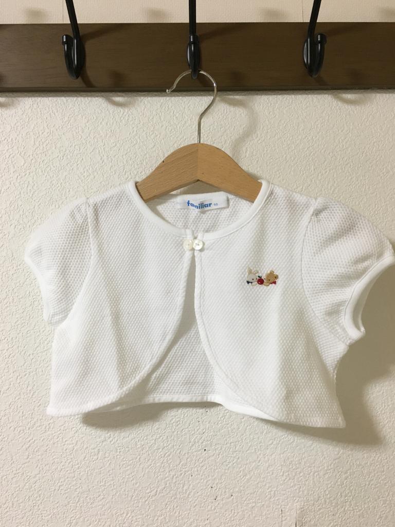 familiar カーディガン 90cm ファインファイン｜familiarの子供服の