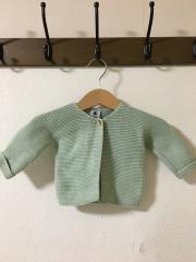 PETIT BATEAU、50～70cm、カーディガン、その他、女の子用