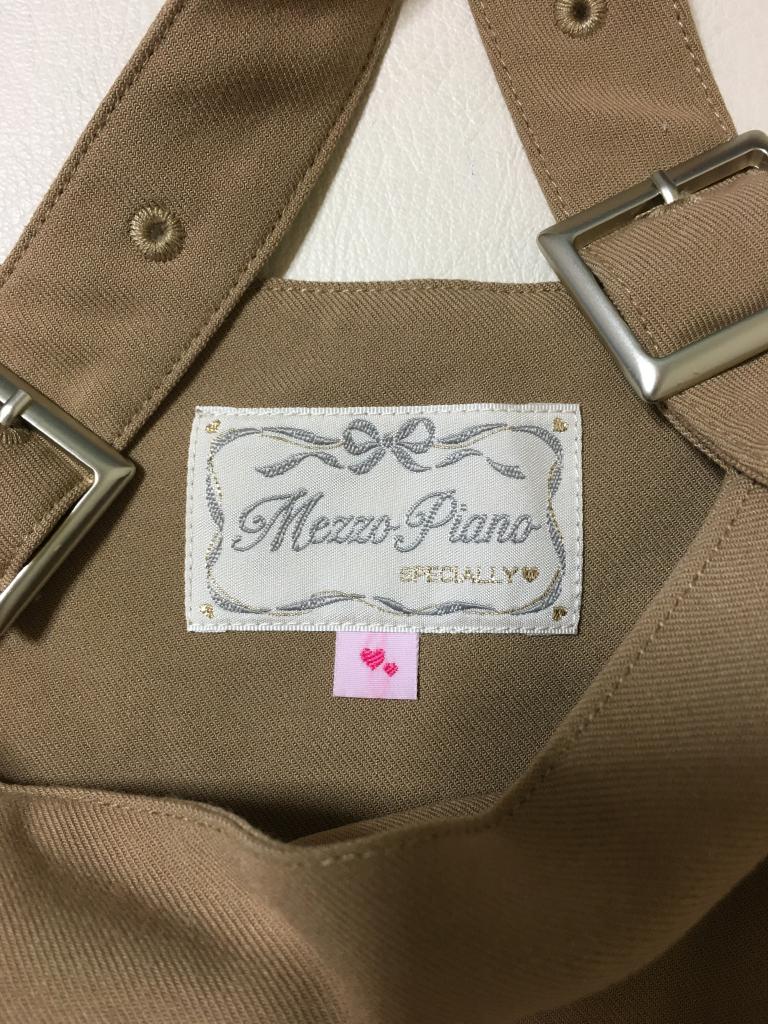 mezzo piano ジャンパースカート 160cm ファインファイン｜mezzo piano