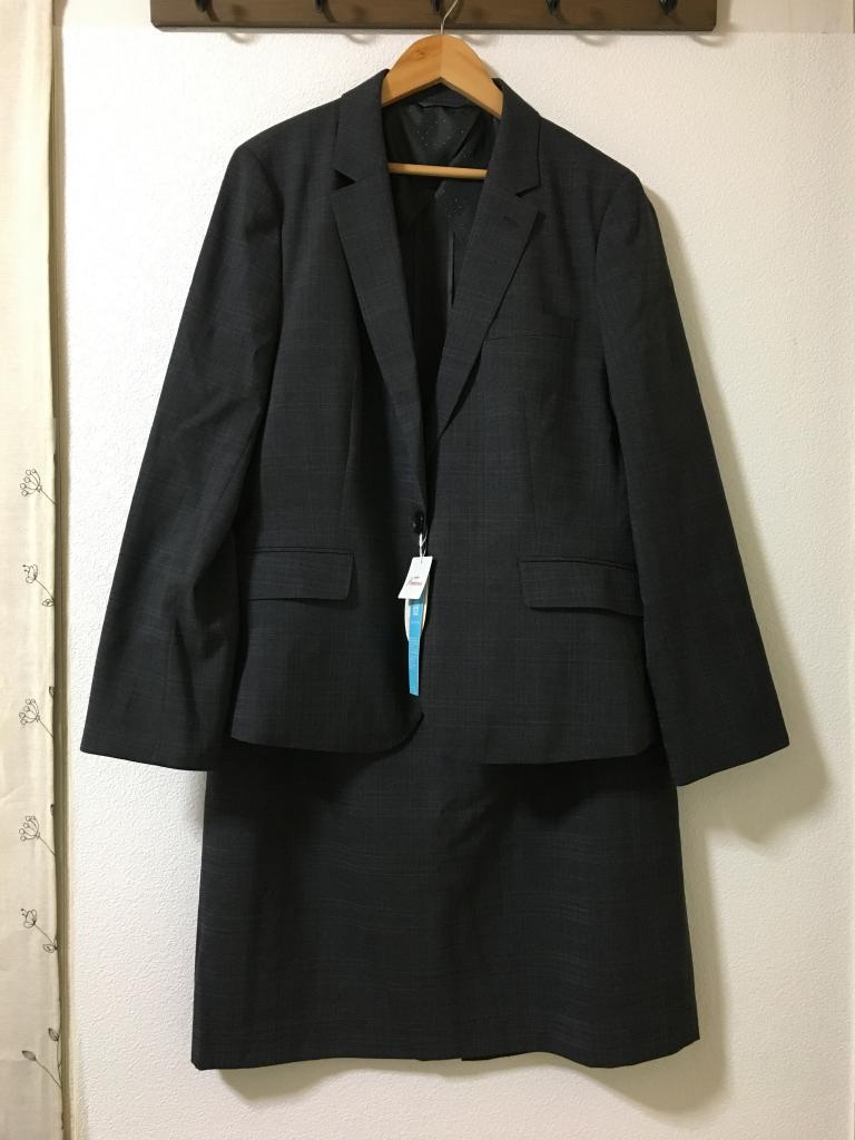 【大きいサイズ】n line Precious セットアップスーツ 4Lサイズ nline Precious 洋服の青山 スーツ・セットアップ 大きいサイズ
