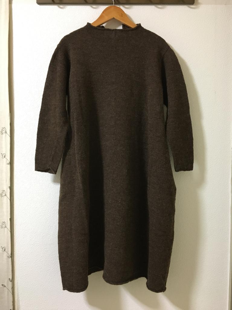 ワンピース Etsuko セール】 ドッキングニットシルエットワンピース （ロング