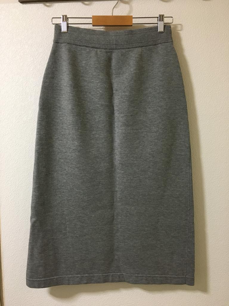 theory luxe グレー ウール、シルク混　スカートスーツ Theory luxe スカート 38 ファインファイン｜Theory luxeのレディース