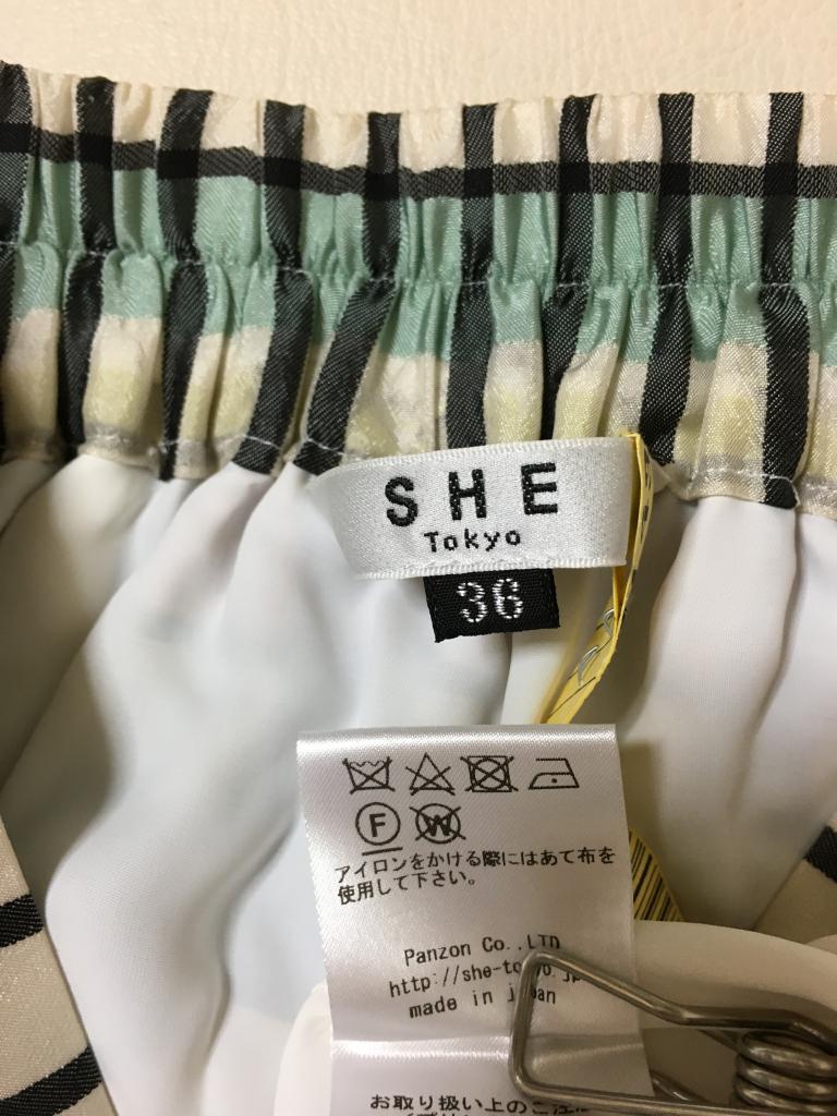 SHE Tokyo スカート 36 ファインファイン｜SHE Tokyoのレディース