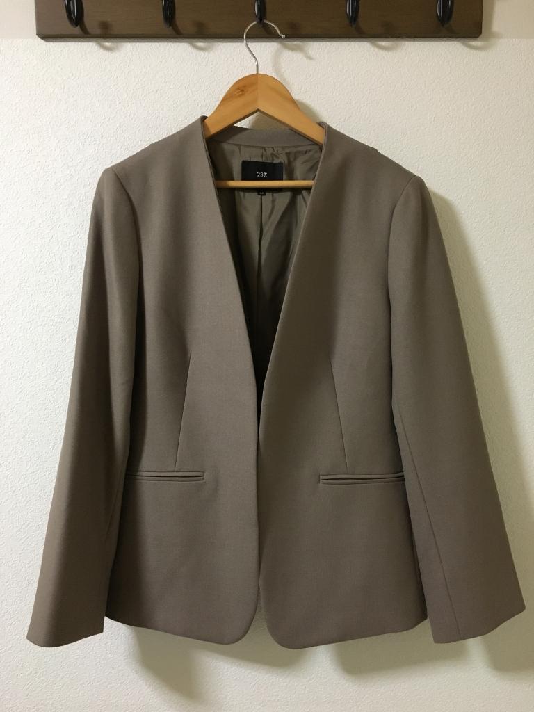 23区 ジャケット 大きいサイズ ファインファイン｜23区のレディース
