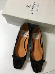 LANVIN en Bleu、22.5cm、くつ