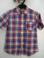 mikihouse、130cm、シャツ、綿、男の子用