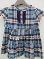 mikihouse、80cm、ワンピース、綿、女の子用