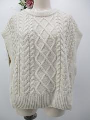 Samansa Mos2 blue、F（フリー）、カーディガン・ボレロ・ベスト