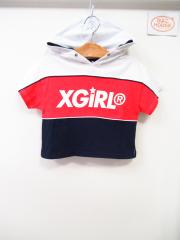 X-girl Stages、100cm、Ｔシャツ、綿、女の子用