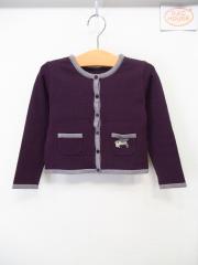 Tartine et Chocolat、110cm、カーディガン、毛・アクリル、女の子用