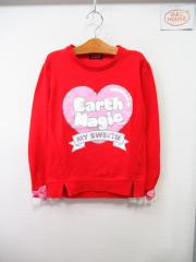 EARTHMAGIC、140cm、トレーナー、綿・ポリエステル、女の子用