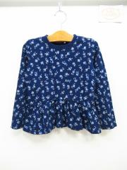 BEBE、130cm、カットソー、綿・ポリエステル、女の子用