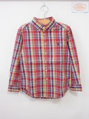 RALPH LAUREN、140cm、シャツ、綿、女の子用