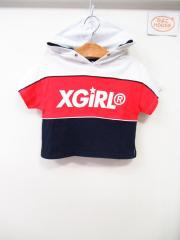 X-girl Stages、100cm、Ｔシャツ、綿、女の子用