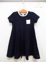 PETIT BATEAU、120cm、ワンピース、綿、女の子用