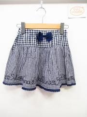 mezzo piano、120cm、スカート、綿、女の子用