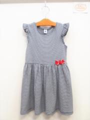 PETIT BATEAU、130cm、ワンピース、綿、女の子用